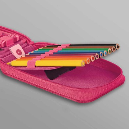 Artikelbild 6 für BRUNNEN Federmäppchen befüllt s'maepp Colour Code tulip pink 17-teilig, 20,0 x 4,5 cm, Artikelnummer 778128