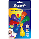 Artikelbild 1 für Pelikan wachsmalmäuse® Wachsmalstifte farbsortiert, 6 St., Artikelnummer 272734