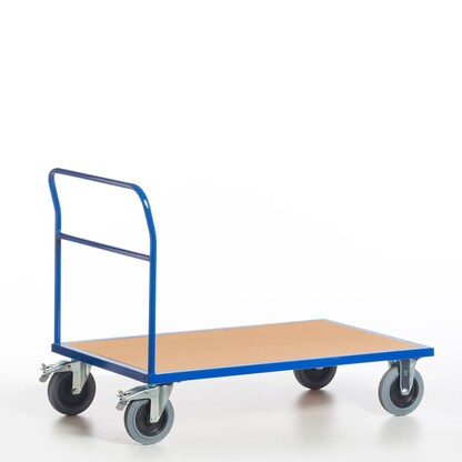 Artikelbild 2 für Rollcart Transportwagen 02-5998 blau 132,0 x 80,0 x 99,0 cm bis 600,0 kg, Artikelnummer 105325