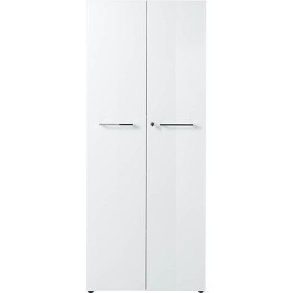 Artikelbild 5 für GERMANIA Aktenschrank Monteria, 4204-242 navarra-eiche, weiß 4 Fachböden 80,0 x 37,0 x 196,0 cm, Artikelnummer 121337