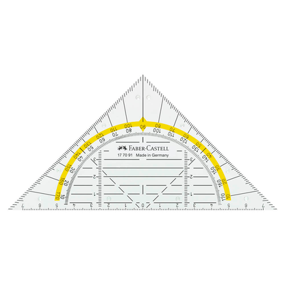 Artikelbild 3 für FABER-CASTELL Geometrie-Dreieck 14,0 cm, Artikelnummer 901991