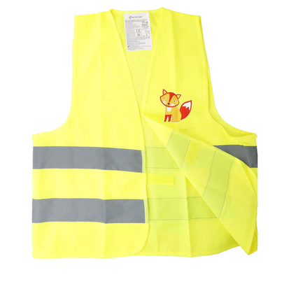 Artikelbild 5 für FIRST AID ONLY® unisex Warnweste FUCHS neongelb Einheitsgröße, Artikelnummer 801153