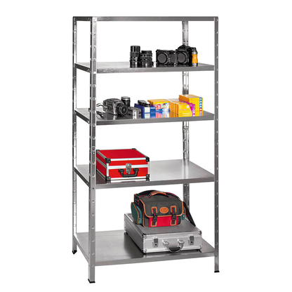 Artikelbild für SCHULTE Schwerlastregal Profiline 19107900-V silber 100,0 x 40,0 x 190,0 cm, Artikelnummer 606228