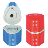 Artikelbild 1 für FABER-CASTELL Dosenspitzer dreifach GRIP 2001 farbsortiert, Artikelnummer 243642