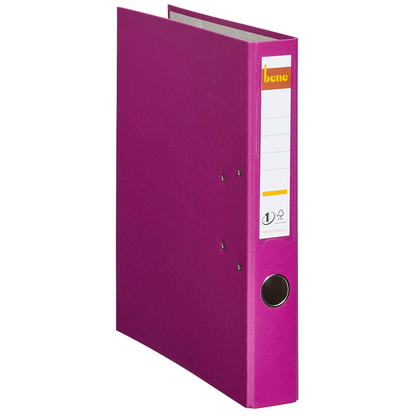 Artikelbild 6 für bene No.1 Power Ordner brombeer Kunststoff 5,2 cm DIN A4, 1 St., Artikelnummer 426346