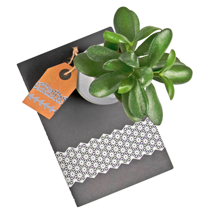 Artikelbild 3 für folia Washi Dekor Blüten weiß Deko-Klebeband matt 50,0 mm x 5,0 m 1 Rolle, Artikelnummer 192201