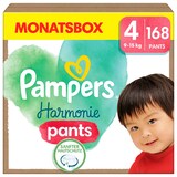 Artikelbild 1 für Pampers® Windeln Harmonie™ Gr. 4 (9-15 kg) für Babys und Kleinkinder, 168 St., Artikelnummer 273328