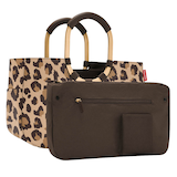 Artikelbild 1 für reisenthel® Einkaufskorb loopshopper M Kunstfaser frame leo macchiato, Artikelnummer 571408