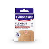 Artikelbild 1 für Hansaplast Wundverband Pflaster FLEXIBLE 48829 mittelbeige 60 x 90 mm, 5 St., Artikelnummer 577329