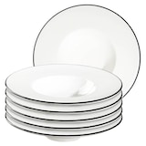 Artikelbild 1 für ID Fine Teller Modest Black Miro grau Ø 29,0 cm, 6 St., Artikelnummer 634008