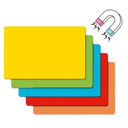 Artikelbild für SIGEL Moderationskarten Magnetic Notes farbsortiert 10,0 x 15,0 cm, 25 St., Artikelnummer 631992