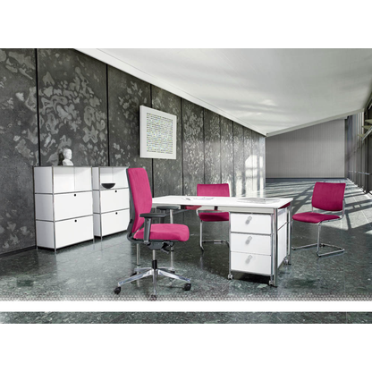 Artikelbild 7 für viasit Aktenregal System4 weiß 40,4 x 40,4 x 155,7 cm, 1 St., Artikelnummer 214395