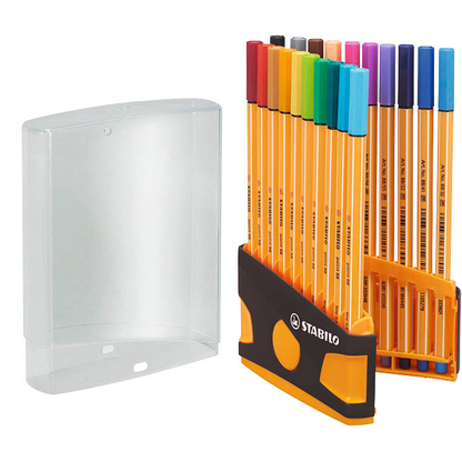 Artikelbild 2 für STABILO point 88 Fineliner farbsortiert 0,4 mm, 20 St., Artikelnummer 175602