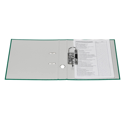 Artikelbild 6 für DONAU Klassik Ordner grün Karton 5,0 cm DIN A4, 1 St., Artikelnummer 183673