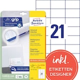 Artikelbild 1 für AVERY Zweckform Etiketten 6174 weiß 70,0 x 42,3 mm, 30 Blatt, Artikelnummer 123257