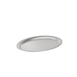 Artikelbild 1 für APS Tablett KAFFEEHAUS silber oval 26,5 x 19,5 cm, Artikelnummer 197446