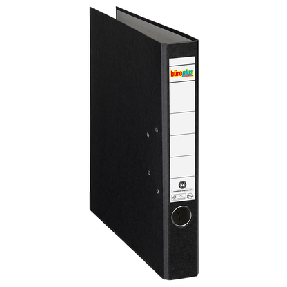 Artikelbild 2 für büroplus Ordner schwarz Karton 5,0 cm DIN A4, 1 St., Artikelnummer 154492