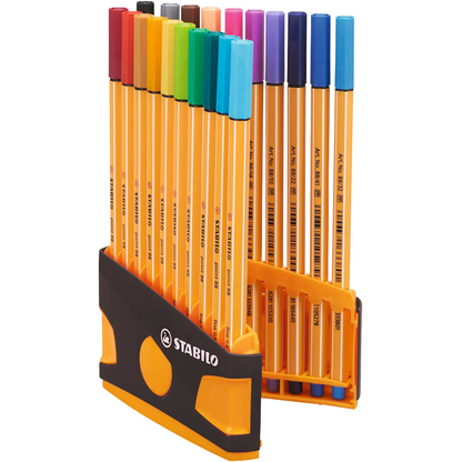 Artikelbild für STABILO point 88 Fineliner farbsortiert 0,4 mm, 20 St., Artikelnummer 175602