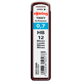 Artikelbild 1 für rotring Feinminen-Bleistiftminen schwarz HB 0,7 mm, 12 St., Artikelnummer 371134