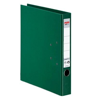 Artikelbild 2 für herlitz maX.file protect plus Ordner grün Kunststoff 5,0 cm DIN A4, 1 St., Artikelnummer 138339