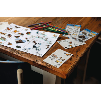 Artikelbild 3 für AVERY Zweckform Aufkleber 53483 Pferde, 22 Etiketten, Artikelnummer 287894