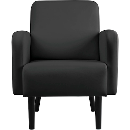 Artikelbild für meet powered by PAPERFLOW Sessel LISBOA schwarz Kunstleder 71,0 x 81,5 x 83,0 cm, 1 St., Artikelnummer 851331