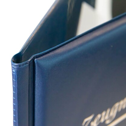 Artikelbild 4 für Idena Zeugnismappe DIN A4, 12 Hüllen blau/dunkelblau, 1 St., Artikelnummer 113336