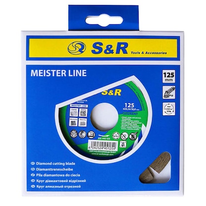 Artikelbild 2 für S&R Diamant-Trennscheibe, 1 St., Artikelnummer 316249