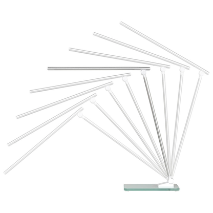 Artikelbild 4 für unilux POPY LED LED-Schreibtischlampe weiß/metallgrau 6 W, Artikelnummer 509756