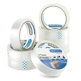 Artikelbild 1 für RAPESCO® Klebefilm transparent 25,5 mm x 66,0 m 8 Rollen, Artikelnummer 715989