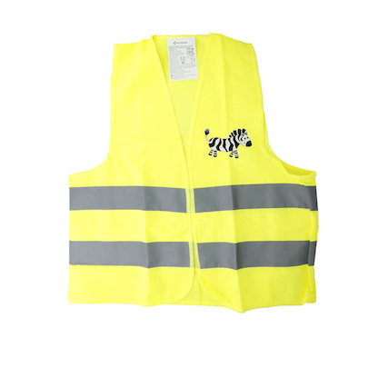 Artikelbild für FIRST AID ONLY® unisex Warnweste ZEBRA neongelb Einheitsgröße, Artikelnummer 801169