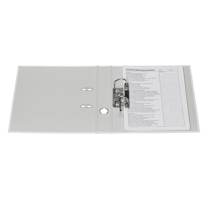 Artikelbild 6 für DONAU Klassik Ordner weiß Karton 5,0 cm DIN A4, 1 St., Artikelnummer 183848