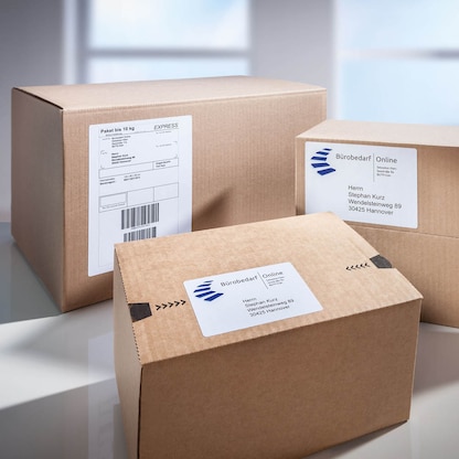 Artikelbild 8 für AVERY Zweckform Versandetiketten J8165-25 weiß 99,1 x 67,7 mm, 25 Blatt, Artikelnummer 557496