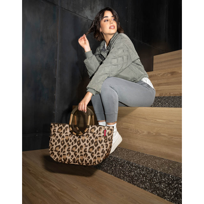 Artikelbild 6 für reisenthel® Einkaufskorb loopshopper M Kunstfaser frame leo macchiato, Artikelnummer 571408