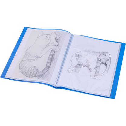 Artikelbild 12 für Exacompta Opak Sichtbuch DIN A4, 20 Hüllen hellblau, 1 St., Artikelnummer 681019