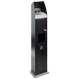 Artikelbild 1 für SPRINTIS Standaschenbecher schwarz, 1 St., Artikelnummer 794838