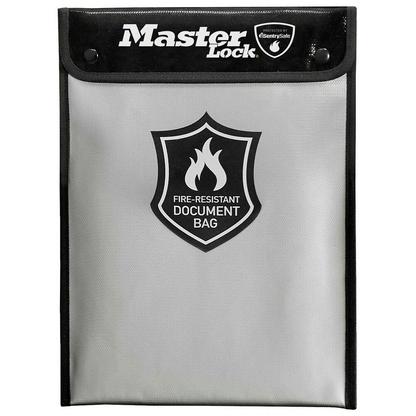 Artikelbild für Master Lock® Dokumententasche DIN A4 schwarz silikonbeschichtet 2,8 cm, 1 St., Artikelnummer 810727