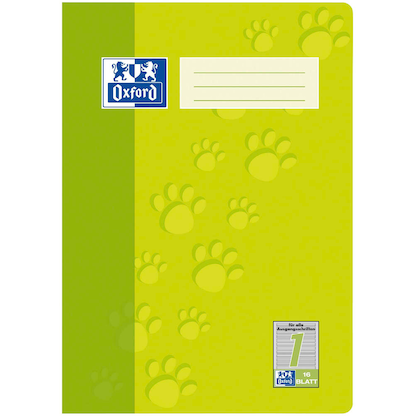 Artikelbild 2 für OXFORD Schulheft Lineatur 1 liniert DIN A4 ohne Rand, 16 Blatt, 1 St., Artikelnummer 624353