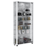 Artikelbild 1 für VCM my home Lumo Maxi Vitrine weiß 8 Fachböden mit Beleuchtung, Artikelnummer 781157