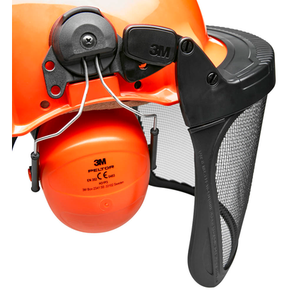 Artikelbild 8 für 3M Forsthelm orange, Artikelnummer 138121