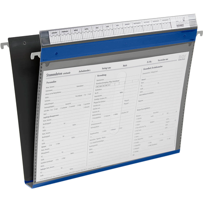 Artikelbild für BOI Patienten-Dokumentations-Hängemappe 4-Ringe PMH4R blau Boden: 2,5 cm, 1 St., Artikelnummer 666881
