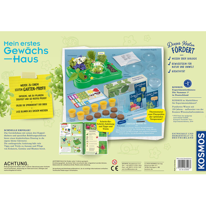 Artikelbild 2 für KOSMOS Experimentierkasten Mein erstes Gewächshaus mehrfarbig, Artikelnummer 820557