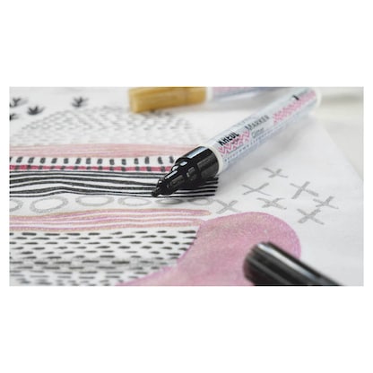 Artikelbild 2 für KREUL Glitter Stoffmalfarbe farbsortiert, 5 St., Artikelnummer 115388