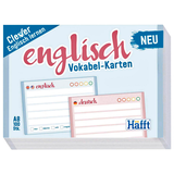 Artikelbild 1 für Häfft® Verlag Karteikarten Vokabel-Karten Englisch DIN A8 blau/rosa liniert, 100 St., Artikelnummer 371007