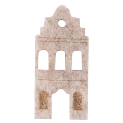 Artikelbild 6 für Rayher Filz-Streudeko grau Nordic Häuser, 12 St., Artikelnummer 686958