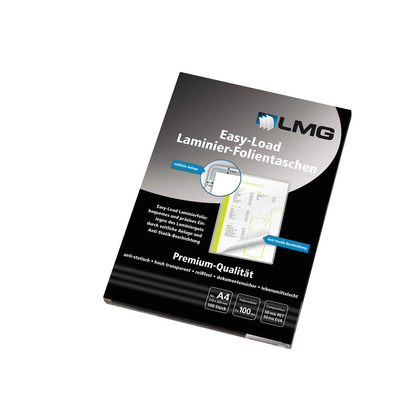 Artikelbild 2 für LMG Easy Load Laminierfolien glänzend für A4 100 micron, 100 St., Artikelnummer 396697
