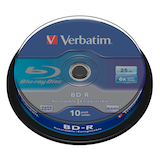 Artikelbild 1 für verbatim Blu-ray BD-R 25 GB, 10 St., Artikelnummer 677781