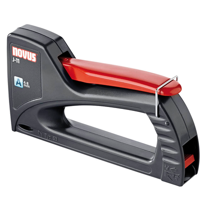 Artikelbild 2 für novus Handtacker J-11 schwarz-rot, 1 St., Artikelnummer 359625
