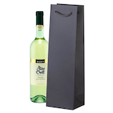 Artikelbild 1 für VP Geschenktüten für Flaschen anthrazit 11,0 x 36,0 cm, 25 St., Artikelnummer 501369