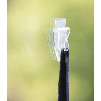 Artikelbild 3 für tesa Powerstrips TRANSPARENT Klebehaken für max. 200,0 g, 2,0 x 3,5 cm, 5 St., Artikelnummer 252179